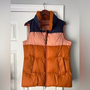 Cotopaxi Women’s Vest in Orange and Purple